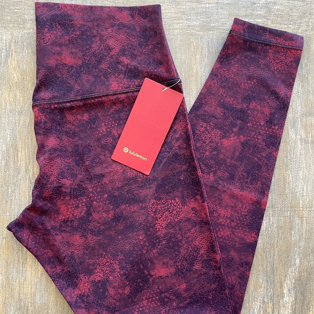 Lululemon Align High Rise Pant - 28". Size 14. Lunar New Year - NWT - Picture 3 of 8